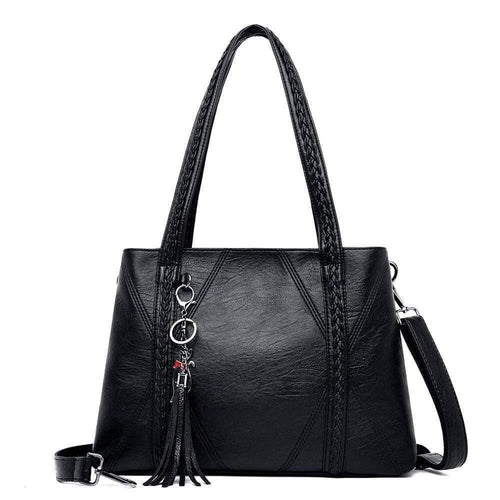 Fashion Tassel Luxury Soft Leather Handbag Women Bag Designer Female Crossbody Bag Shoulder