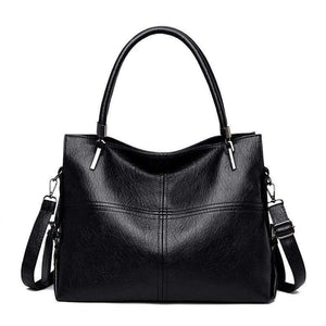 Female Leather Bags Casual Tote Vintage Women Hand Bag Designers Luxury Handbags