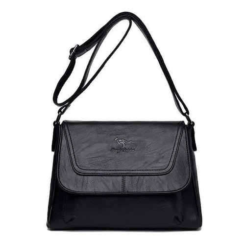 Leather Messenger Bags Leather Luxury Handbags Women Bags Designer Brand Ladies Crossbody