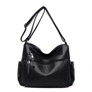 Soft Leather Luxury Handbags Women Bags Designer Multi-pocket Crossbody Shoulder Bags
