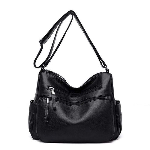 Soft Leather Luxury Handbags Women Bags Designer Multi-pocket Crossbody Shoulder Bags