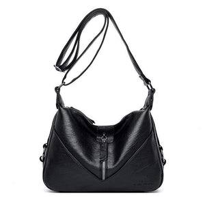 Winter Style  Bolsas Soft Leather Luxury Handbags Women Bags Designer Multi-pocket Crossbody