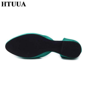 Planet Gates Black / 35 HTUUA 2018 New Arrival Women Flats Spring Summer Silk Crystal Fashion Ballerina Ballet Flat Shoes Slip On Work Shoes SX1043