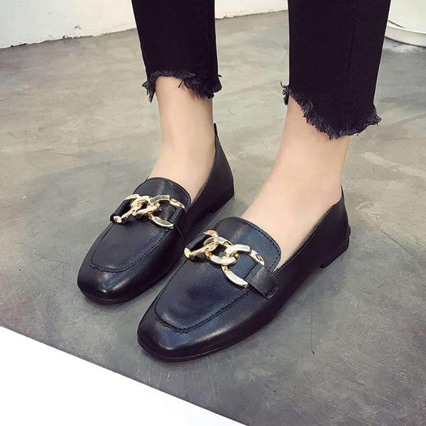 Planet Gates Black / 35 Women Flats Candy Color Shoes Woman  Shallow Mouth Loafers Summer Fashion Sweet Flat Casual Shoes Women Zapatos Mujer