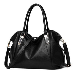 Planet Gates Black / 36x23x14cm Women's Handbags Quality Female Hobos Single Shoulder Bags Vintage Solid Multi-pocket Ladies Totes Bolsas Sac