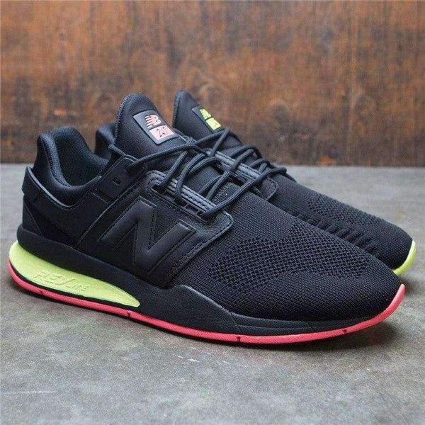 Planet Gates Black / 38 New Balance MS247TT Fluorescent Shoes Sports jogging shoes Black Men Sneakers New Balanced Shoes For Tennis