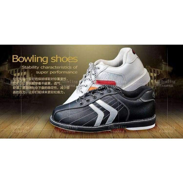 Planet Gates Black / 38 Quality unisex bowling shoes lovers microfiber breathable Skidproof Sole Professional bowling shoes ladies sports sneakers