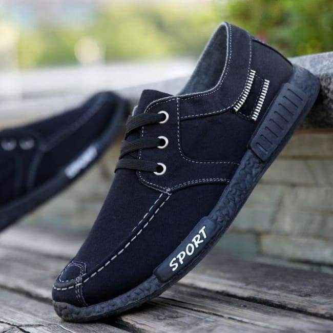 Planet Gates Black / 39 Mingpinstyle 2018 In The Fall New Style Men's Fashion Vulcanize Shoes Canvas Summer Sneakers Breathable Male Shoes