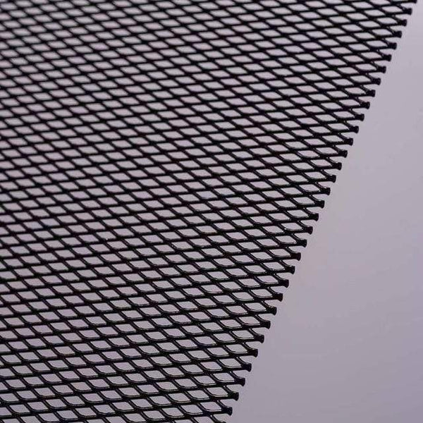 Planet Gates Black 3mmx6mm DIY Racing Grills Universal Fit for Car Cuttable Front Bumper Honey Comb Mesh 100cmx33cm