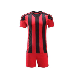 Planet Gates Black / 3XL Mens Football Jerseys Adults Soccer Clothes Sets Short Sleeve Teens Football Uniform Summer Soccer Tracksuit Jersey