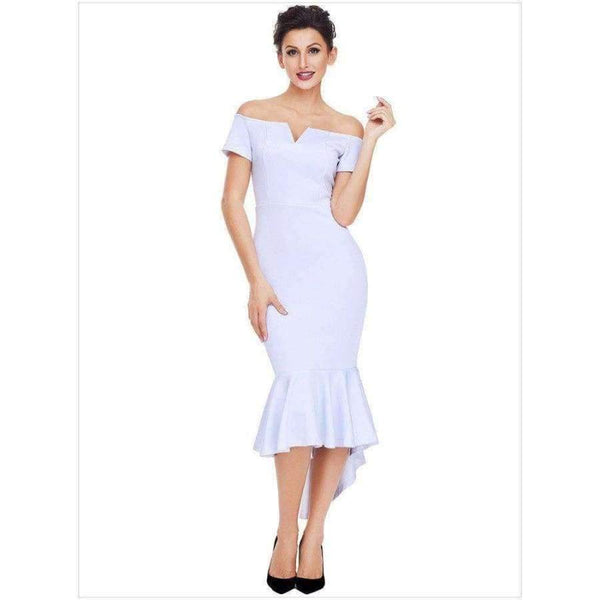 Planet Gates Black / 4 / China Asymmetrical Cocktail Dress 2018 Sexy Unique Tea Length Party Gown with Cap Sleeves Women Ladies Westido Coctel