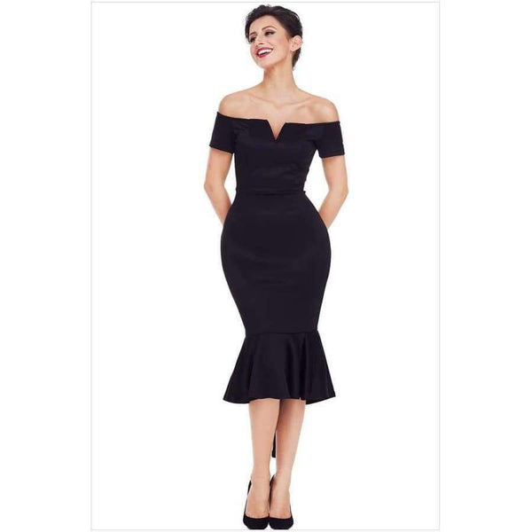 Planet Gates Black / 4 / China Asymmetrical Cocktail Dress 2018 Sexy Unique Tea Length Party Gown with Cap Sleeves Women Ladies Westido Coctel