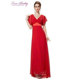 Planet Gates Black / 4 / China Evening Dresses  Padded Trailing Flutter Sleeve Long Women Gown 2018 New Chiffon Summer Style Special Occasion Dresses