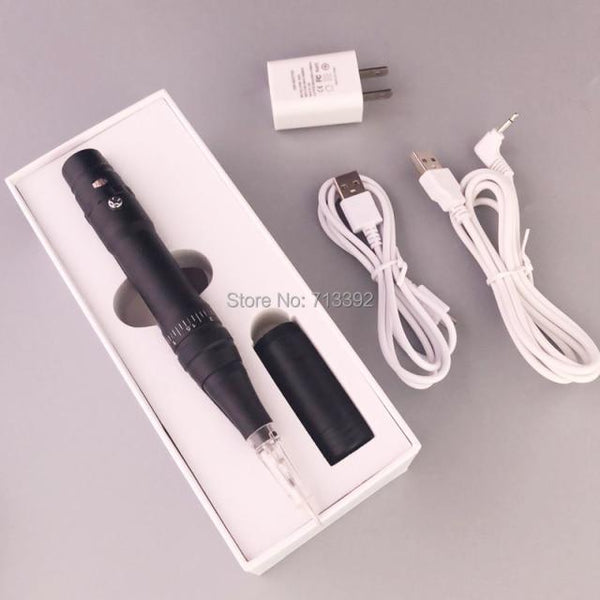 Planet Gates Black 4 Colors Best Quality Wireless Permanent Makeup Tattoo Machine Microblading Rechargeable Eyebrows Tattoo Pen