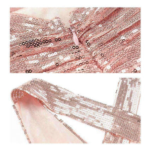 Planet Gates Black / 4 European American fashion women back strap sexy black long Bridesmaid dresses cross-back sequined wedding party dress