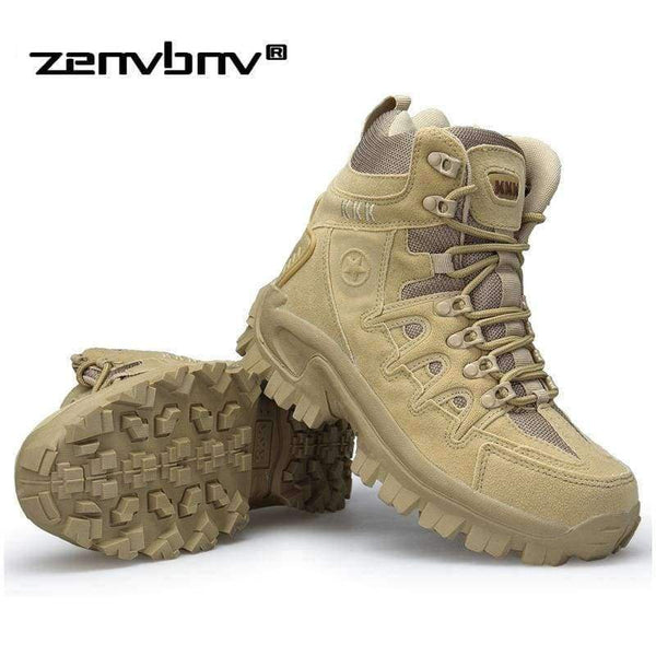 Planet Gates Black / 40 Winter/Autumn Men High Quality Brand Military Leather Boots Special Force Tactical Desert Combat Boats Outdoor Shoes Snow Boots