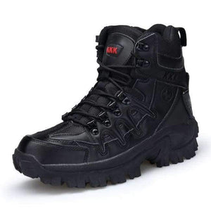 Planet Gates Black / 40 Winter/Autumn Men High Quality Brand Military Leather Boots Special Force Tactical Desert Combat Boats Outdoor Shoes Snow Boots