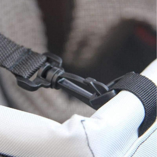 Planet Gates Black / 40x30x25 CM Breathable Car Seat Pad Safe Carry House Cat Puppy Bag Car Travel Accessories Waterproof Dog Seat Bag Basket Pet