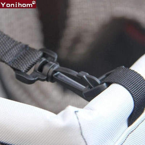 Planet Gates Black / 40x30x25 CM Breathable Car Seat Pad Safe Carry House Cat Puppy Bag Car Travel Accessories Waterproof Dog Seat Bag Basket Pet