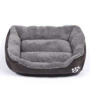 Planet Gates Black / 42x32 cm Soft PP Cotton Pet Dog Bed Winter Warm Padded Puppy Cat Sofa Bed Cushion Waterproof Cat Dog Pet Mat House