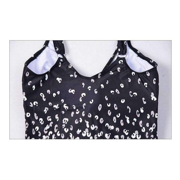 Planet Gates Black / 44 Women Swimwear One Pieces Swimsuits Summer Print Floral High Waist Bodysuit Bathing Suits Black Plus Size Swimwear