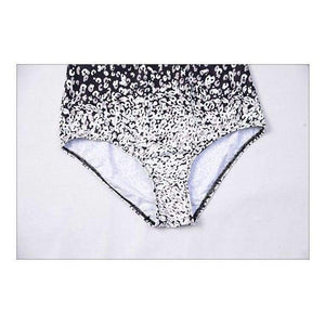 Planet Gates Black / 44 Women Swimwear One Pieces Swimsuits Summer Print Floral High Waist Bodysuit Bathing Suits Black Plus Size Swimwear