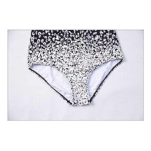 Planet Gates Black / 44 Women Swimwear One Pieces Swimsuits Summer Print Floral High Waist Bodysuit Bathing Suits Black Plus Size Swimwear