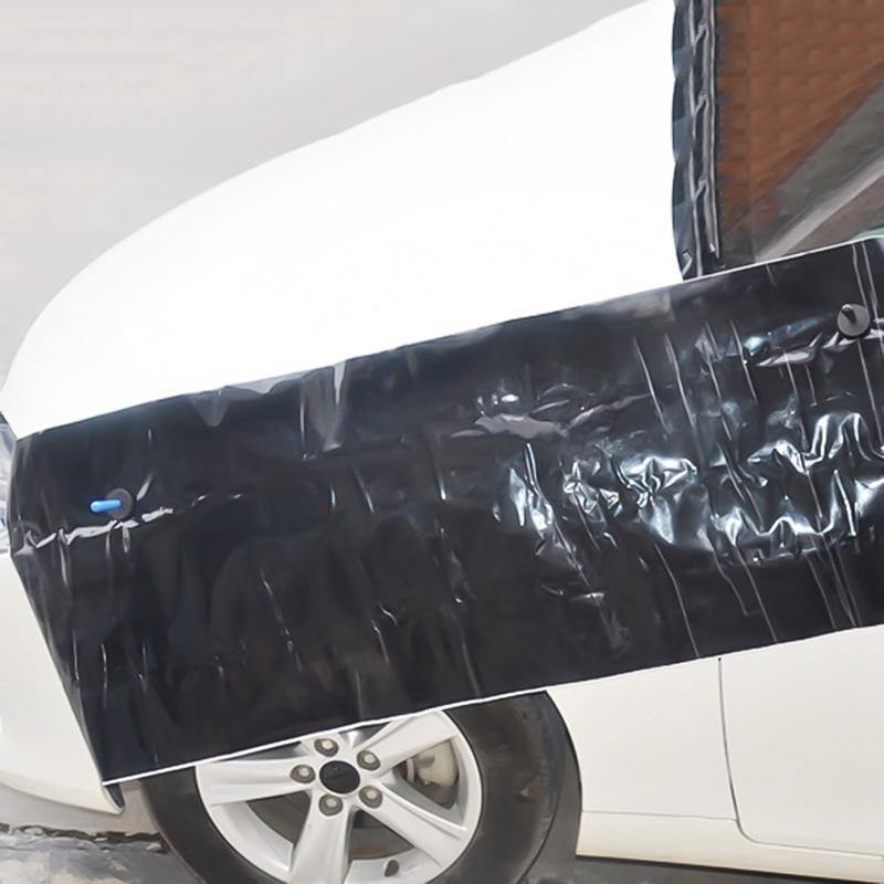 Planet Gates Black 4pcs 3D Carbon Fiber Car Foil Magnet Holder Vinyl Film Car Wrap Tool Magnetic Application Tool Auto Car Fix Install Tools