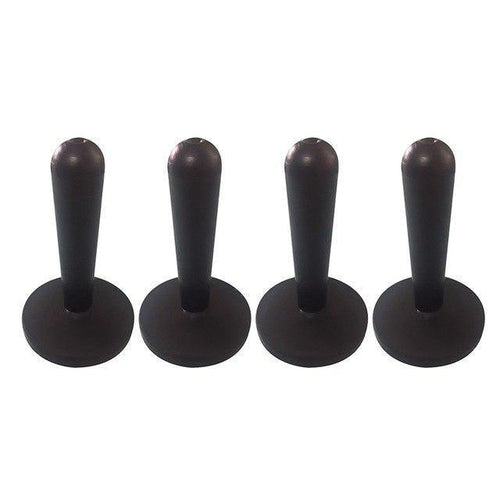 Planet Gates Black 4pcs 3D Carbon Fiber Car Foil Magnet Holder Vinyl Film Car Wrap Tool Magnetic Application Tool Auto Car Fix Install Tools