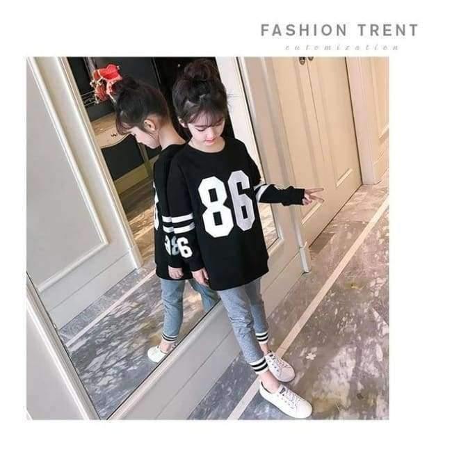 Planet Gates Clothes Set For Girls Teenagers Autumn  School Letter T Shirt + Leggings 2pcs Kids Clothing 4 5 6 7 8 9 10 11 12 13 Years