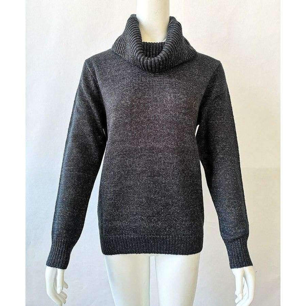 Planet Gates Black / 4XL Women Sweater Solid Winter Knitted Long Sleeve Casual Lady's Sweater Plus Size Mohair Pullover Tops