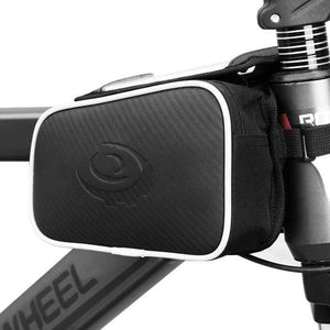 Planet Gates Black / 5.5 1.8L Waterproof Bicycle Bag Cycling Frame Front Head Tube Touch Screen Pannier Double Case Pouch for 4.8/5.5in Phone