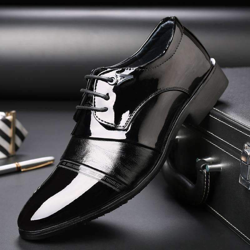 Planet Gates black / 5.5 Catwtber Mens Dress Italian Leather Shoes Luxury Brand Casual Formal Male Shoes Glitter Business Men Shoes Work Footwear