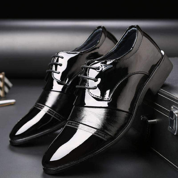 Planet Gates black / 5.5 Catwtber Mens Dress Italian Leather Shoes Luxury Brand Casual Formal Male Shoes Glitter Business Men Shoes Work Footwear