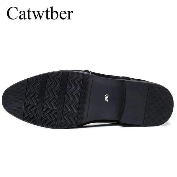 Planet Gates black / 5.5 Catwtber Mens Dress Italian Leather Shoes Luxury Brand Casual Formal Male Shoes Glitter Business Men Shoes Work Footwear