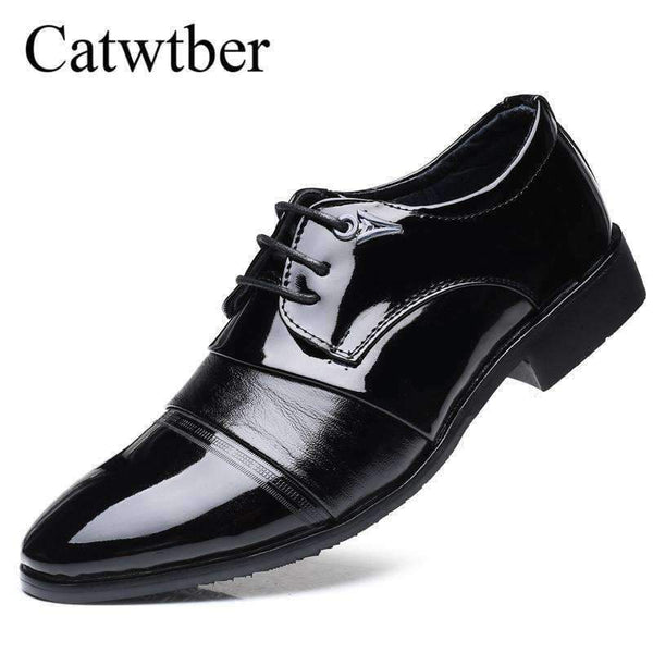 Planet Gates black / 5.5 Catwtber Mens Dress Italian Leather Shoes Luxury Brand Casual Formal Male Shoes Glitter Business Men Shoes Work Footwear