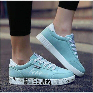 Planet Gates Black / 5.5 Fashion new women's vulcanized shoes sports shoes women's breathable lace-up casual shoes graffiti flat canvas shoes 36-44#