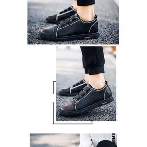 Planet Gates Black / 5.5 Men's vulcanized shoes band large size 5.5-11.5 fashion sneakers for students comfortable men shoes luxury brand 2018