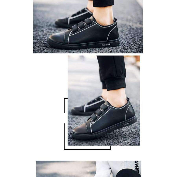 Planet Gates Black / 5.5 Men's vulcanized shoes band large size 5.5-11.5 fashion sneakers for students comfortable men shoes luxury brand 2018