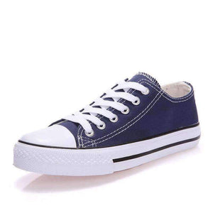 Planet Gates Black / 5 Canvas Shoes Fashion Solid Color Women Vulcanized Shoes Lace-up Casual White Couple Shoes Woman Sneakers Zapatos Tenis Feminino