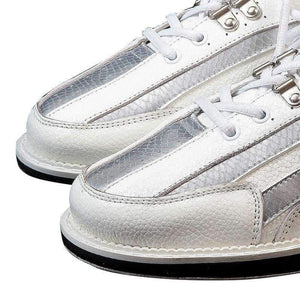 Planet Gates black / 5 Mens  Bowling Shoes with Interchangeable Soles/Heels Black/Blue SIZE 46