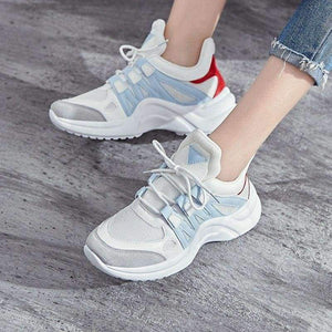 Planet Gates Black / 5 New Designer Vulcanized Shoes Women Wedges 2018 Spring Sneakers Women Shoes Vulcanize Stripe Tenis Feminino Female Dad Shoes