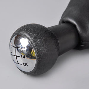 Planet Gates Black 5 Speed PU Gear Shift Knob Boot For Peugeot 307 Repair Auto Replacement Parts Interior Parts