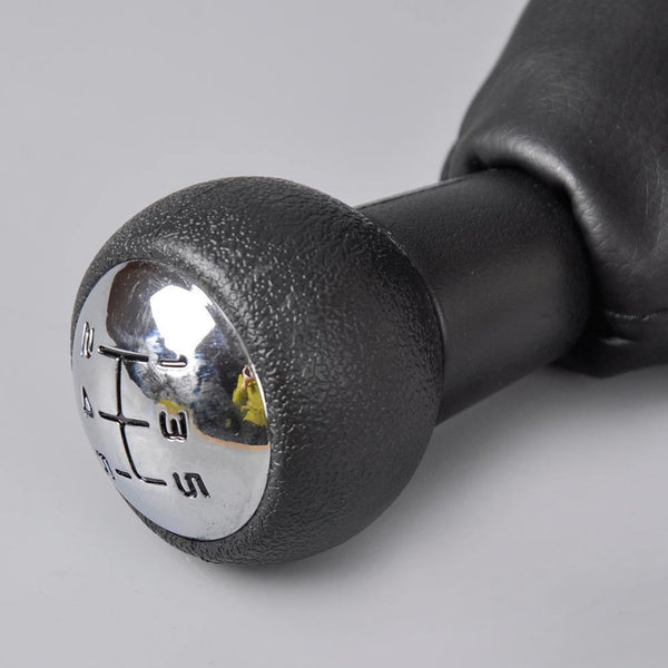 Planet Gates Black 5 Speed PU Gear Shift Knob Boot For Peugeot 307 Repair Auto Replacement Parts Interior Parts
