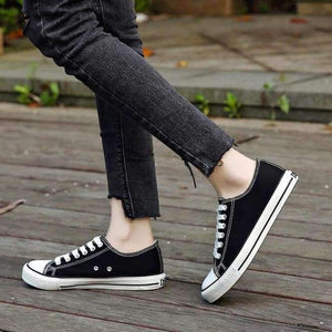 Planet Gates Black / 5 Women Shoes 2018 New Autumn Espadrilles Women Sneakers Breathable Canvas Tenis Feminino Female Casual Shoes Woman Flats Shoes