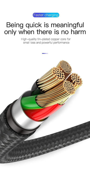 Planet Gates Black / 50CM Baseus USB Type C Cable For Samsung Galaxy S10 S9 S8 Plus OnePlus 6t Fast Charging USB-C Charger Mobile Phone USBC Type-C Cable