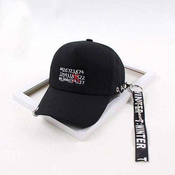 Planet Gates black / 56-58cm / >8Y Casquette 2018 Ulzzang Harajuku Ribbon Baseball Cap Korean Style Fashion Novelty letter Caps For Men Women Casual Snapback Hat