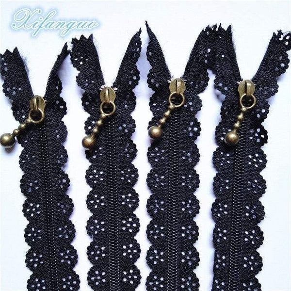 Planet Gates Black / 5pcs / 25cm 5/10pcs 25cm 10 Inch DIY 3# Nylon Coil Flower Zipper For DIY Sewing Tailor Handicraft Bed Bag (20 Colors) #