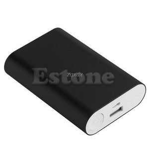 Planet Gates Black 5V 1.5A Aluminum Power Bank Case Kit 3X 18650 Battery Charger Case Box for Cell Phone Z17 Drop ship