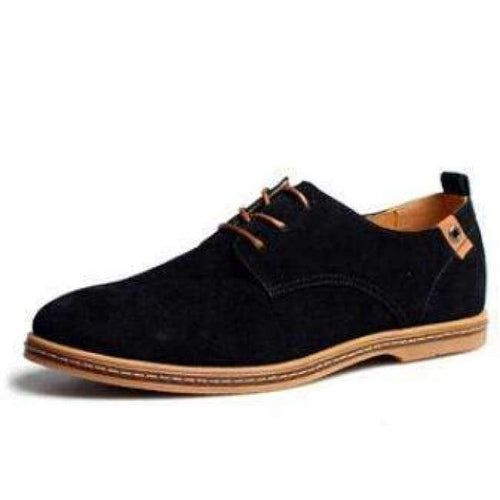 Planet Gates Black / 6.5 2018 fashion men casual shoes new spring men flats lace up male suede oxfords men leather shoes zapatillas hombre size 38-48